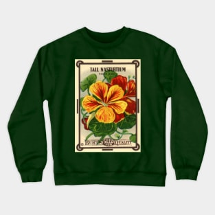 Vintage Burt's Seed for Quality Seed Packet Crewneck Sweatshirt